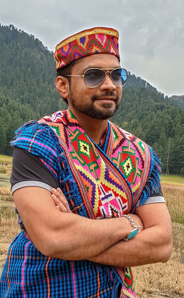 Image may contain: Sharanam Shah, beard, mountain, sky, outdoor and nature