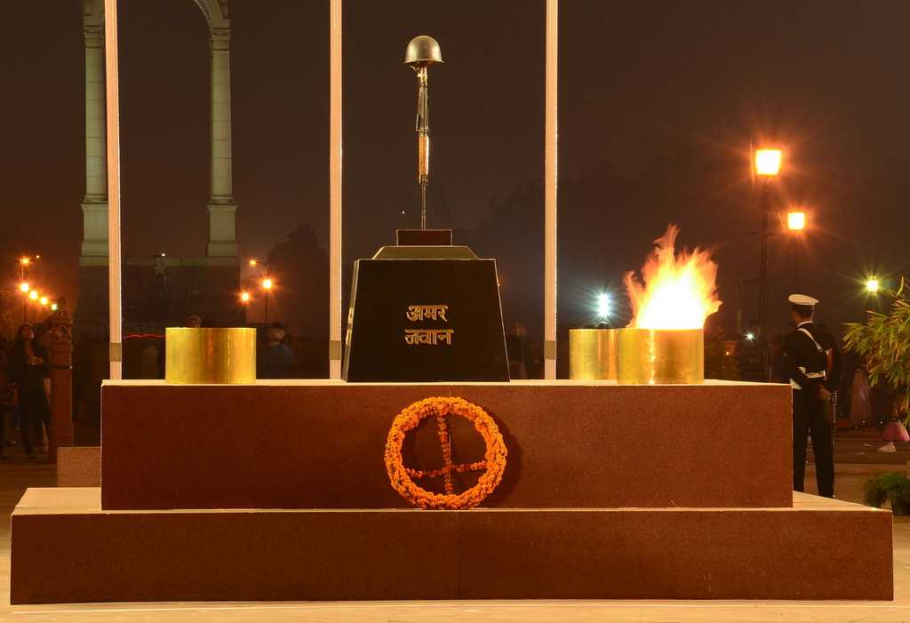 Image result for Amar Jawan Jyoti