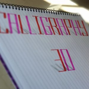 3D Calligraphy